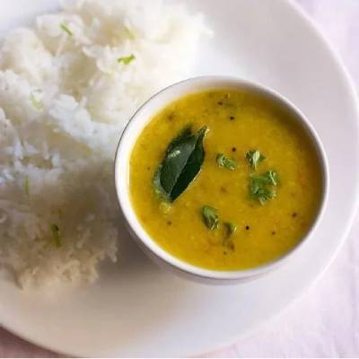 Dal bhat thali